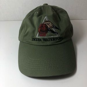 Delta Waterfowl Green Hat Blind Hunting Cap